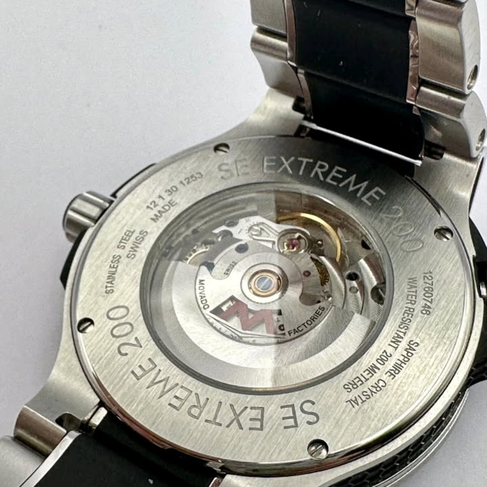 Movado Black Stainless Steel Watch - Picture 2 of 13